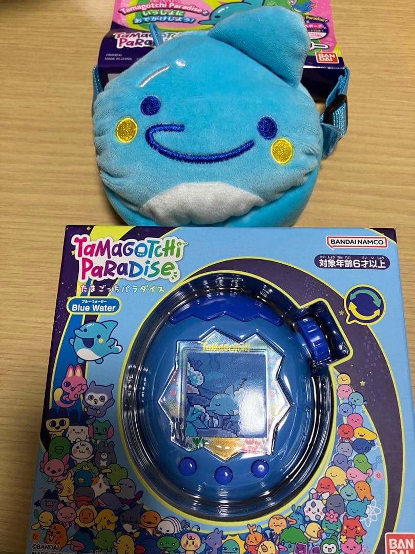 たまごっちパラダイス ブルーウォーター おでかけキャリー いるかっち セット