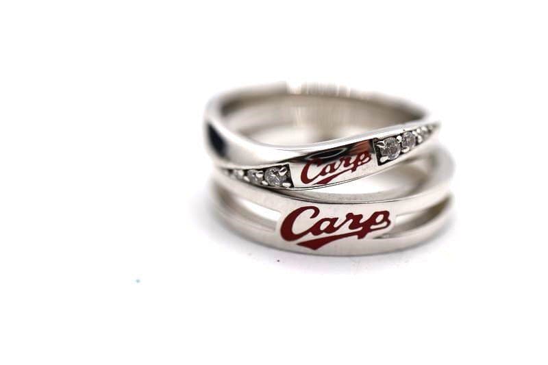 カープ　リング (925　SILVER)　10号 × 2 セット