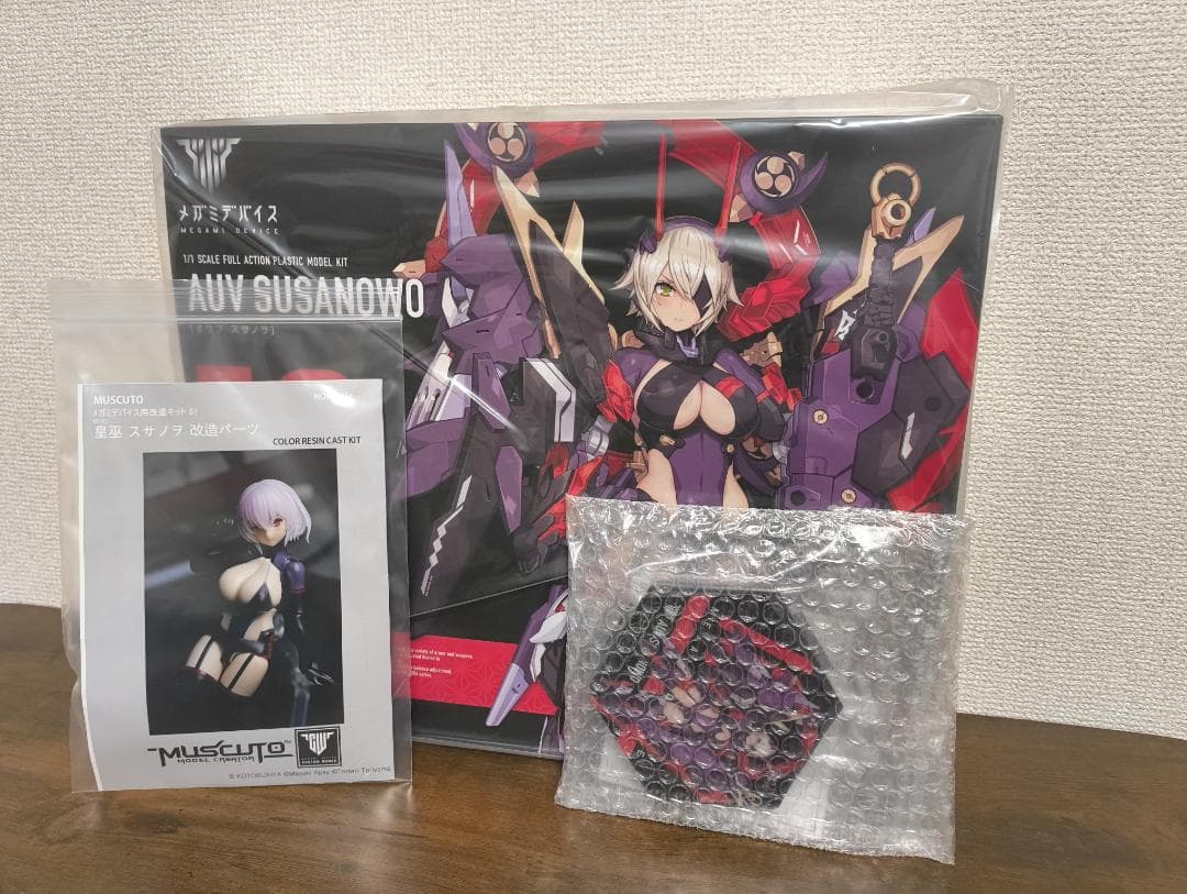 コトブキヤ メガミデバイス 皇巫 スサノオ 特典付 MUSCUTO MGM-51