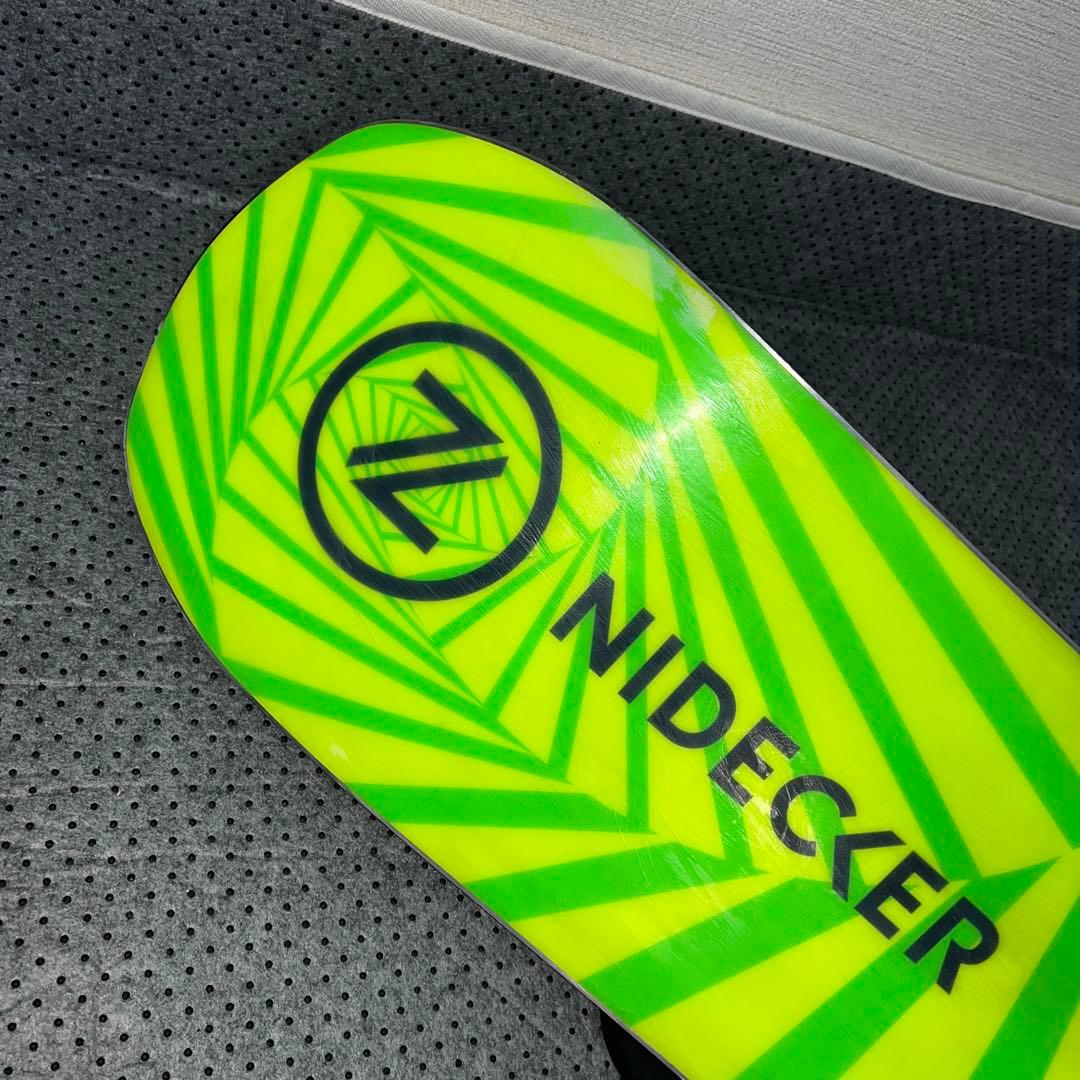 数回使用 キッズスノーボード NIDECKER 120cm×バイン×ブーツ