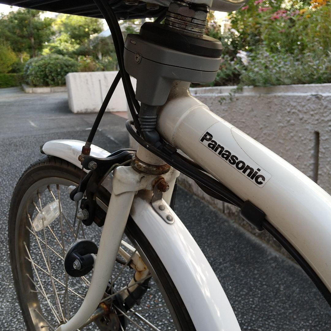 Panasonic Gyutto mini 電動自転車 チャイルドシート付き 白