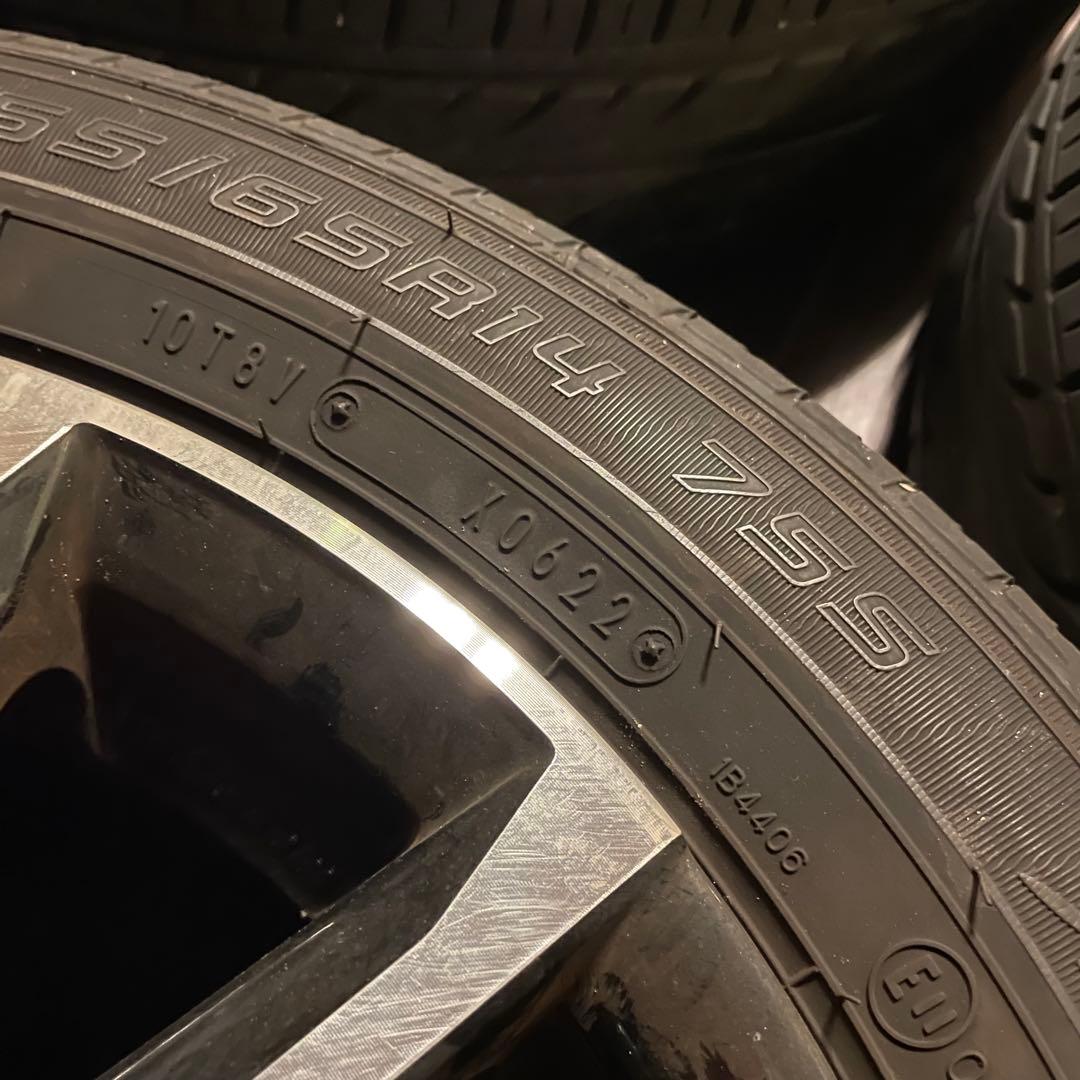 DUNLOP EC202 155/65/14 22年4本 KYOHO SMACK