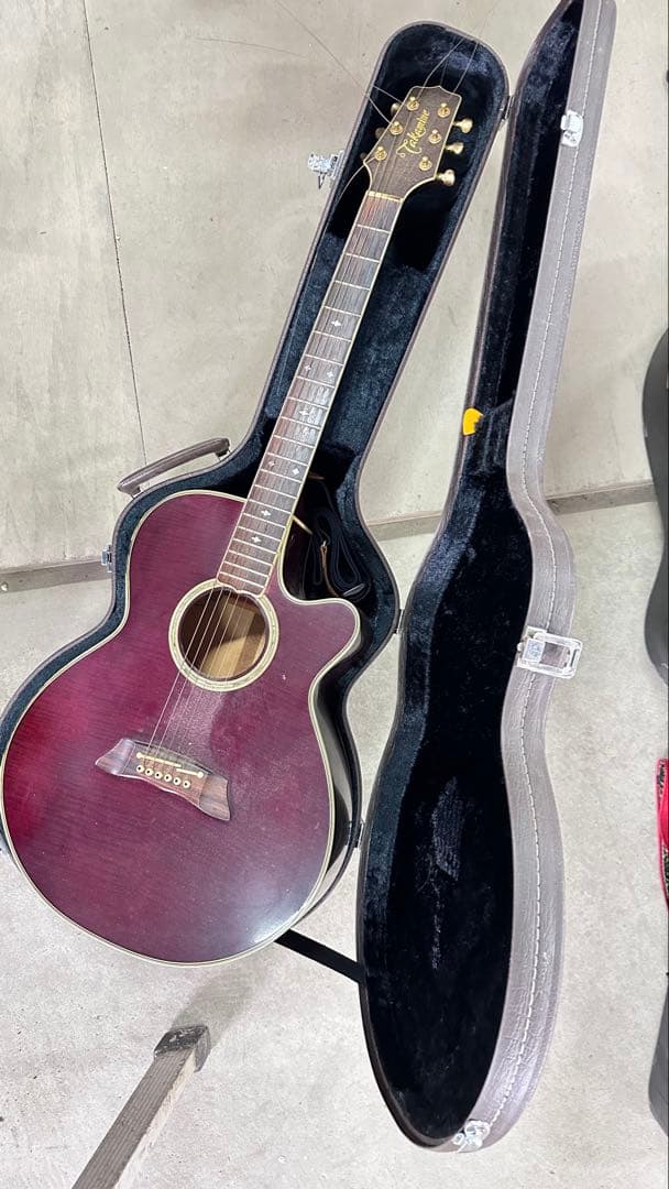 takamineNPR-110 バーガンディ アコースティックギター
