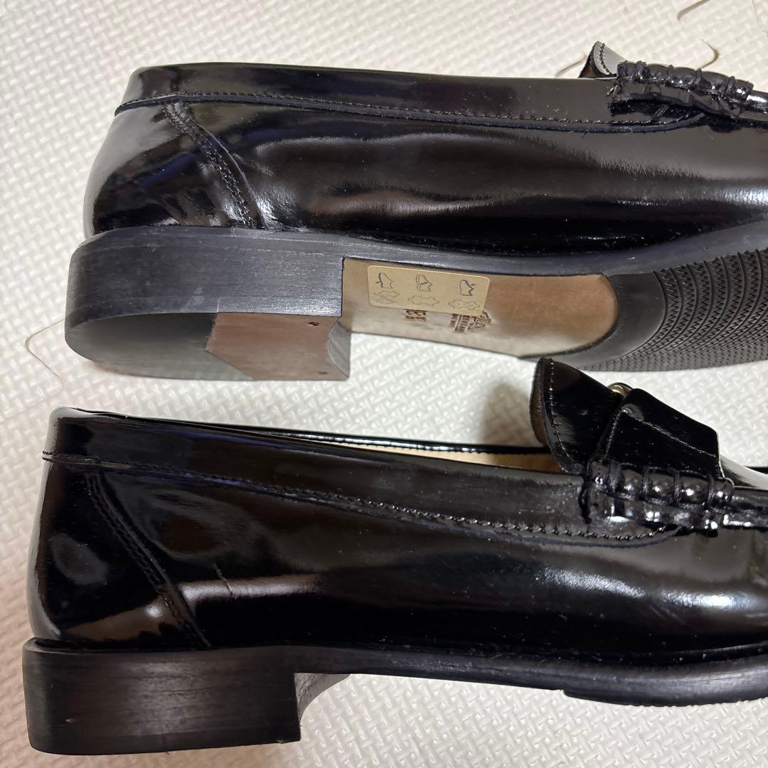 バリーBALLY エナメルローファー　新品未使用　38.5