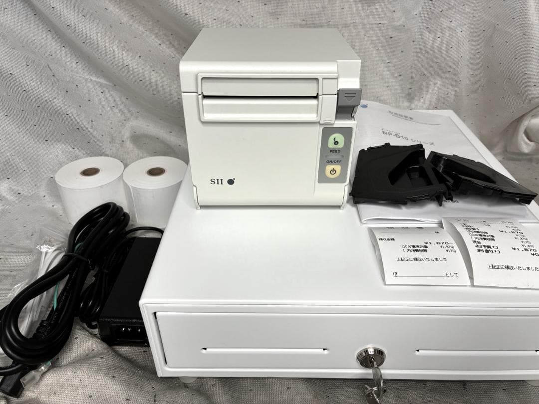 みったん　美品■SII　セイコー　サーマルプリンター＆ドロアー■RP-D1