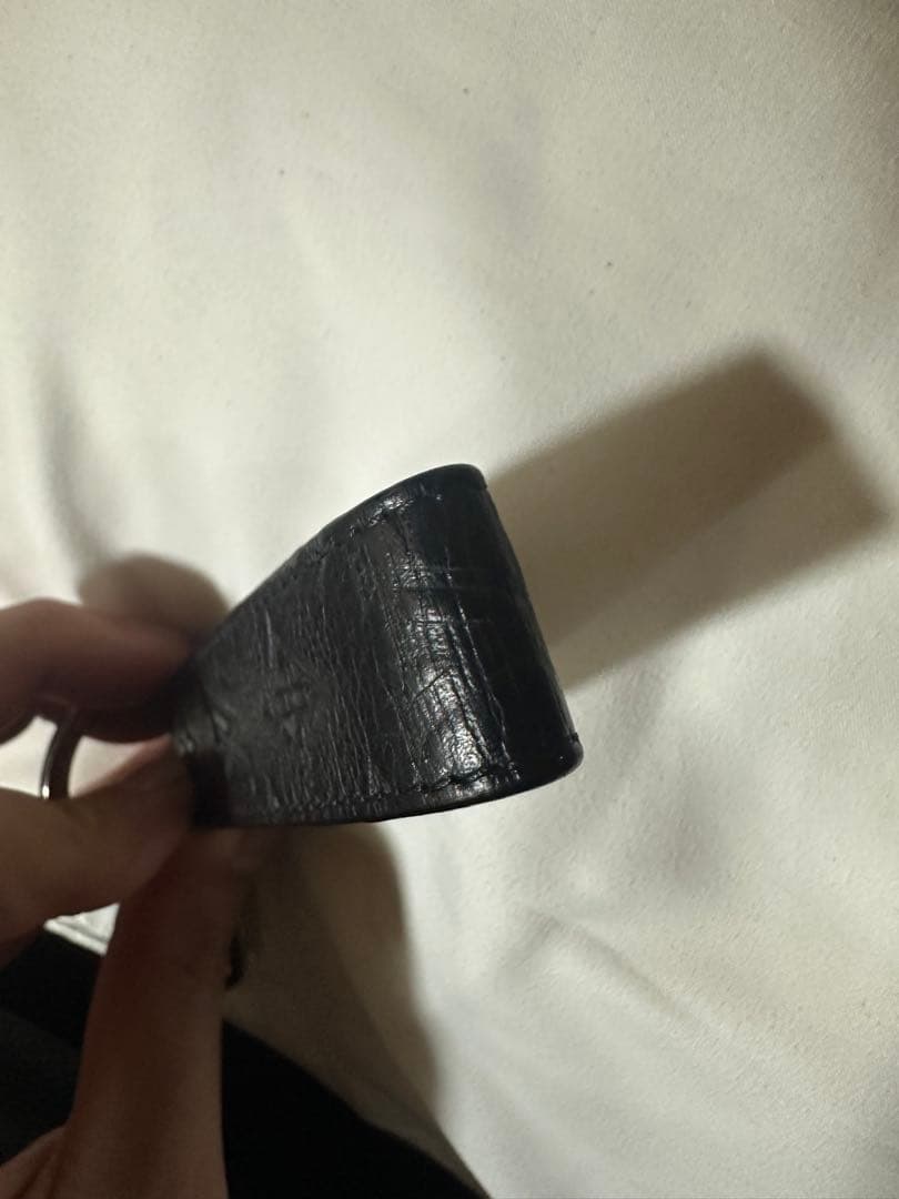 ルイ・ヴィトン ブラックレザー キーホルダー