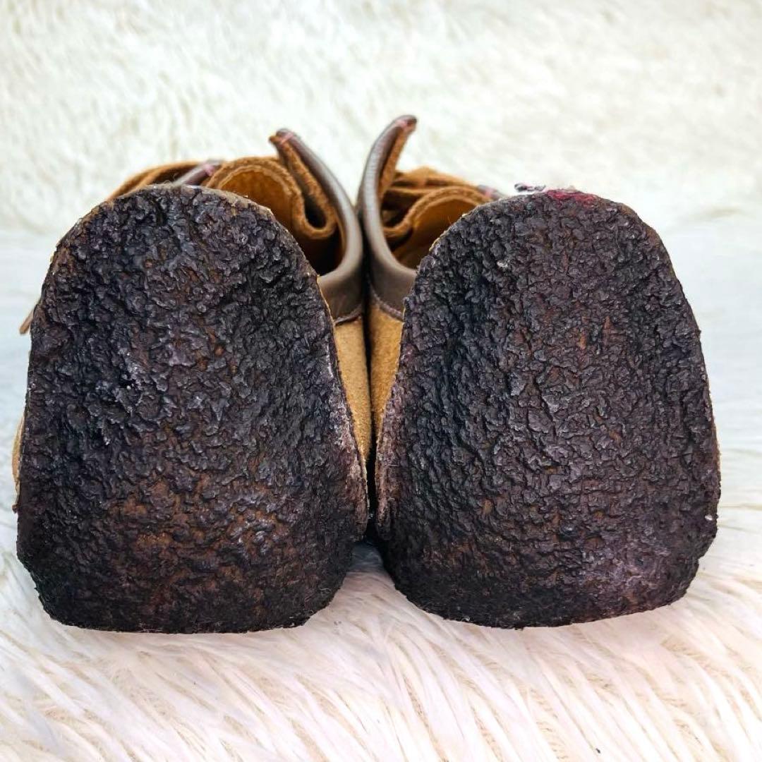 【極美品】Clarks UK4.5クラークス ナタリー ライトブラウン ワラビー