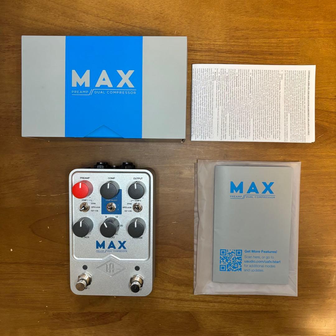 ギター UAFX Max Preamp & Dual Compressor