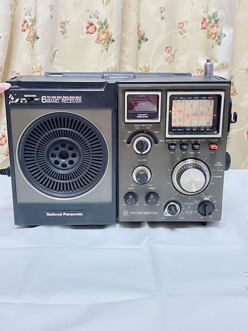 昭和レトロ　National Panasonic RF-1188 動作品