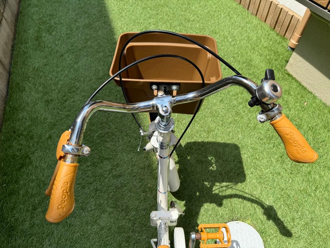 people いきなり自転車 プレミアムホワイト 14インチ