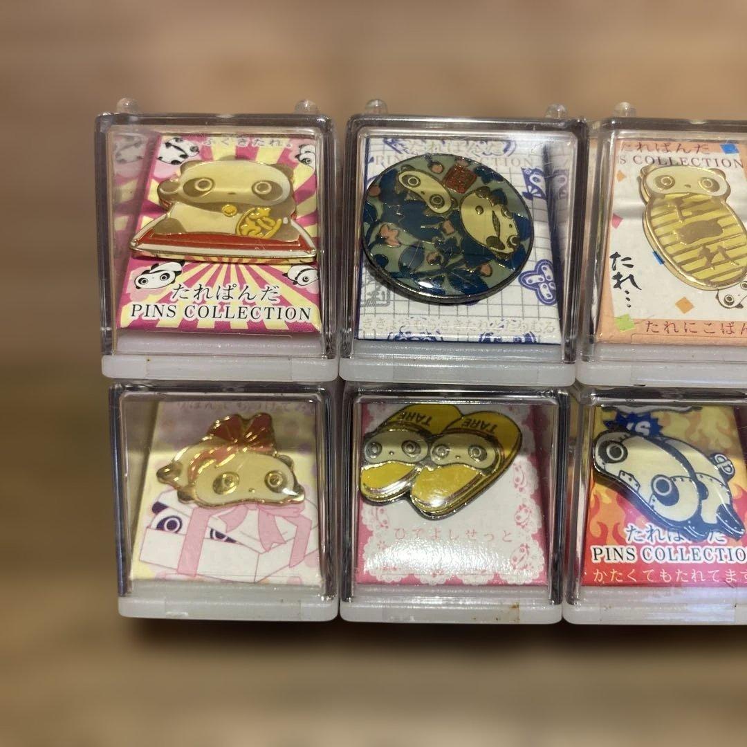 【新品未使用】たれぱんだ ピンズコレクション 10個 San-X サンエックス