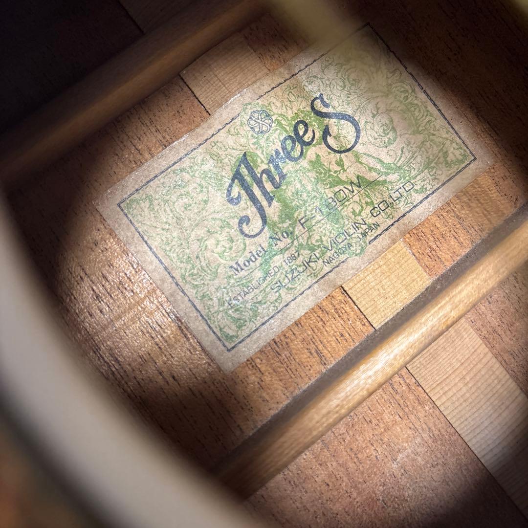 Threes アコスティックギター　F-180w(ジャパンビンテージ)1978年