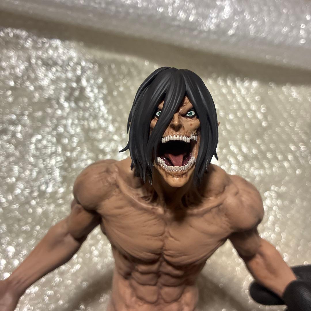 進撃の巨人　一番くじ　ラストワン　エレン（巨人）、ミカサ　2点