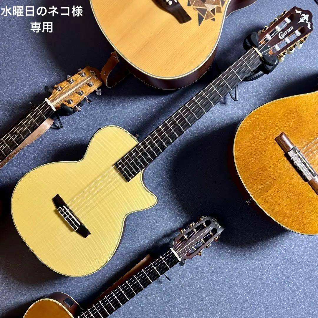 Crafter エレガットギター CT125C-N ケース付き【弦高調整済】