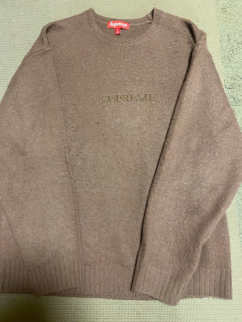トップス Supreme Pilled Sweater brown