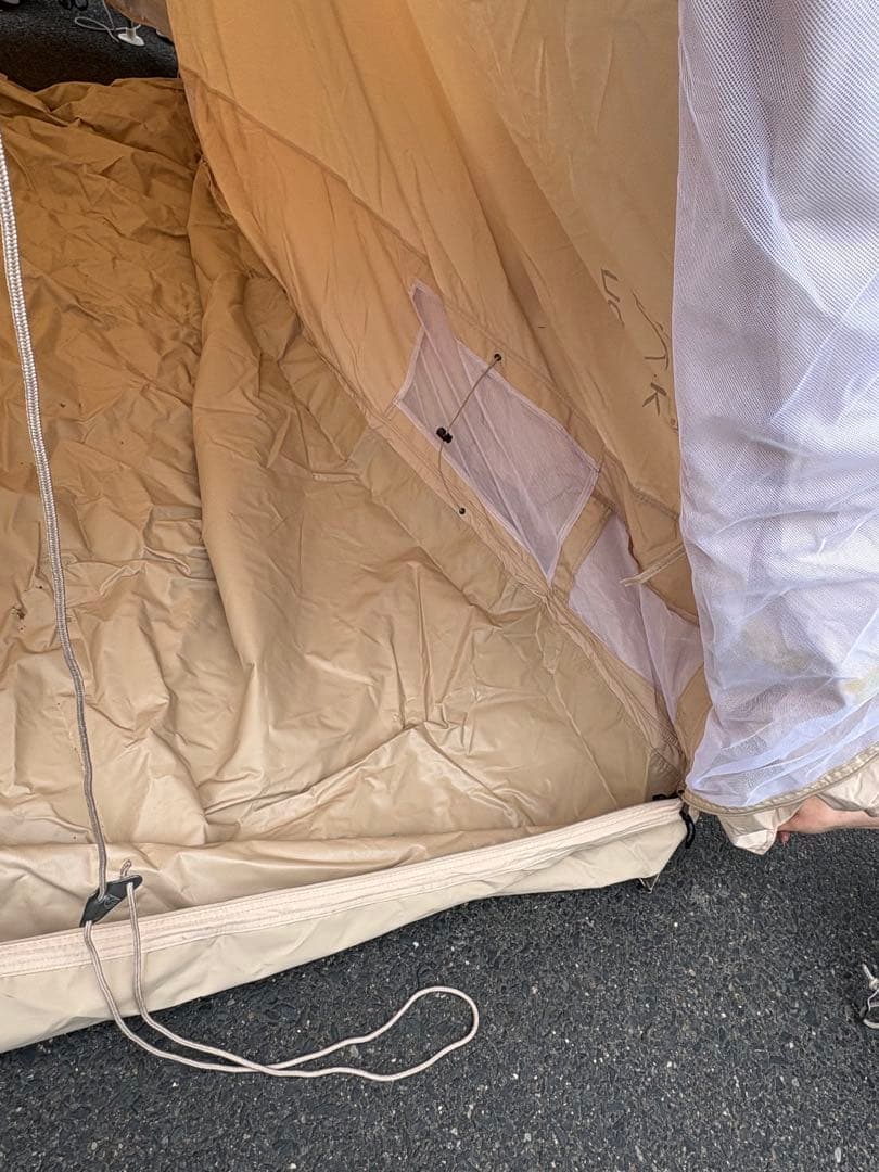 G384 norDISK Ydun 5.5㎡ テント 袋付き