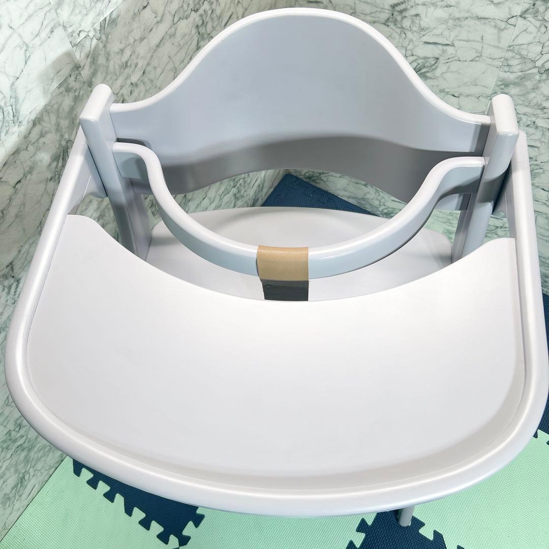 大和屋 アッフルチェア ハイチェ 椅子 ベビー テーブル ガード付き