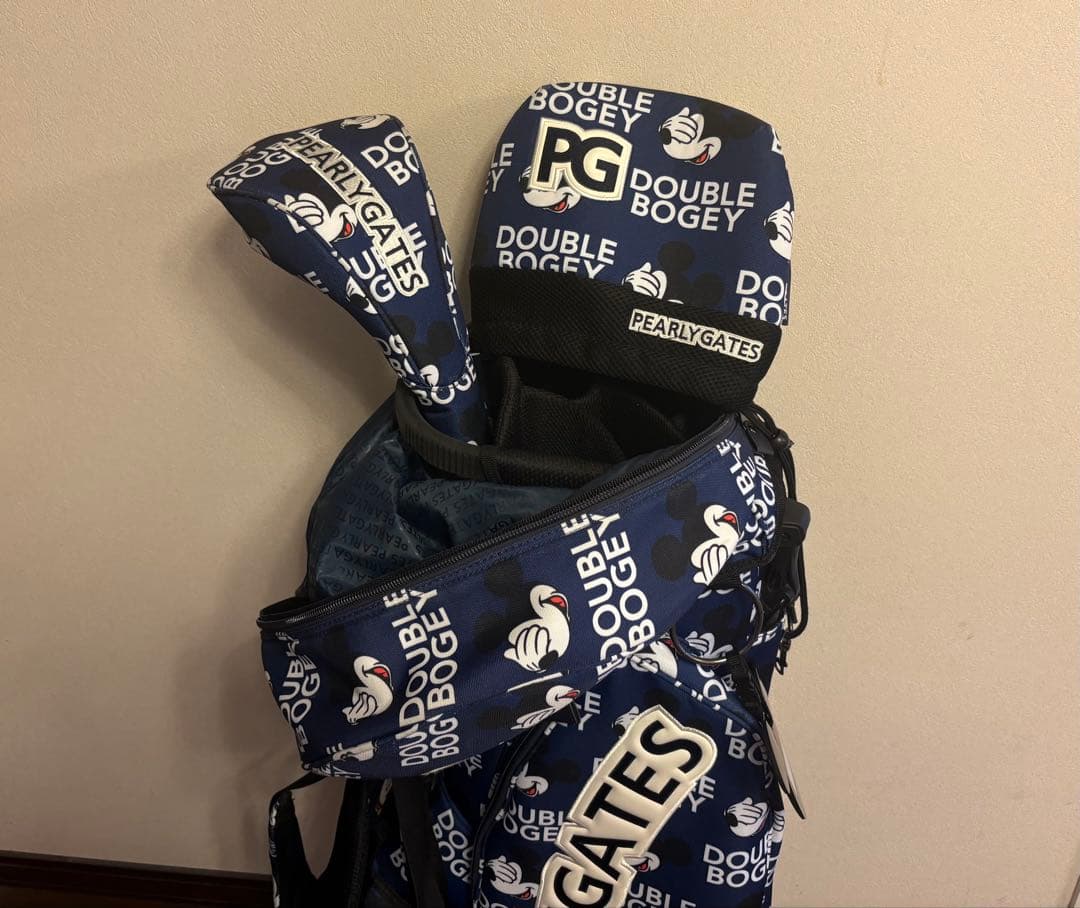 PEARLY GATES キャディーバッグ DRカバー　アイアンカバー付き