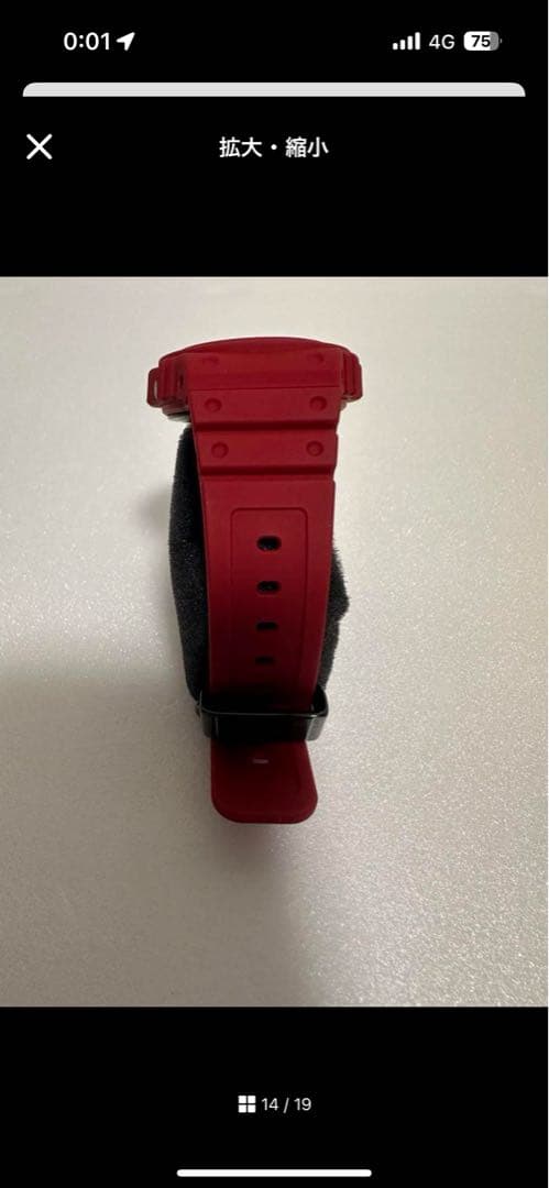 CASIO　G-SHOCK 35th DW-5735C-4JR レッド　マット