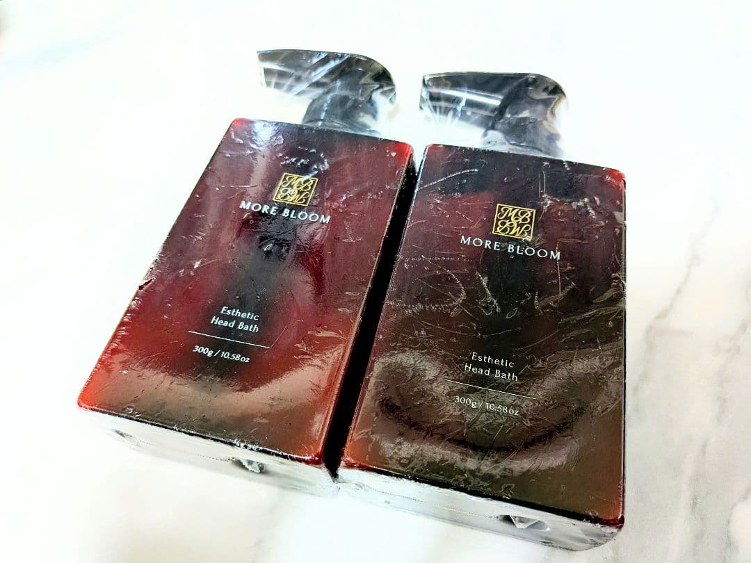 8【2本セット】MORE BLOOM エステヘッドバス シャンプー　新品未使用品