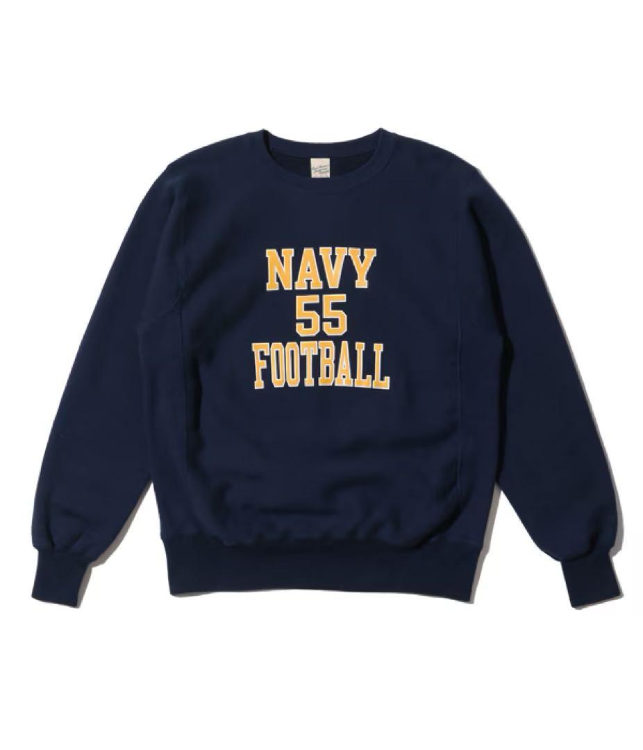 【新品・タグ付】バズリクソンズ スウェット NAVY 55 Lサイズ