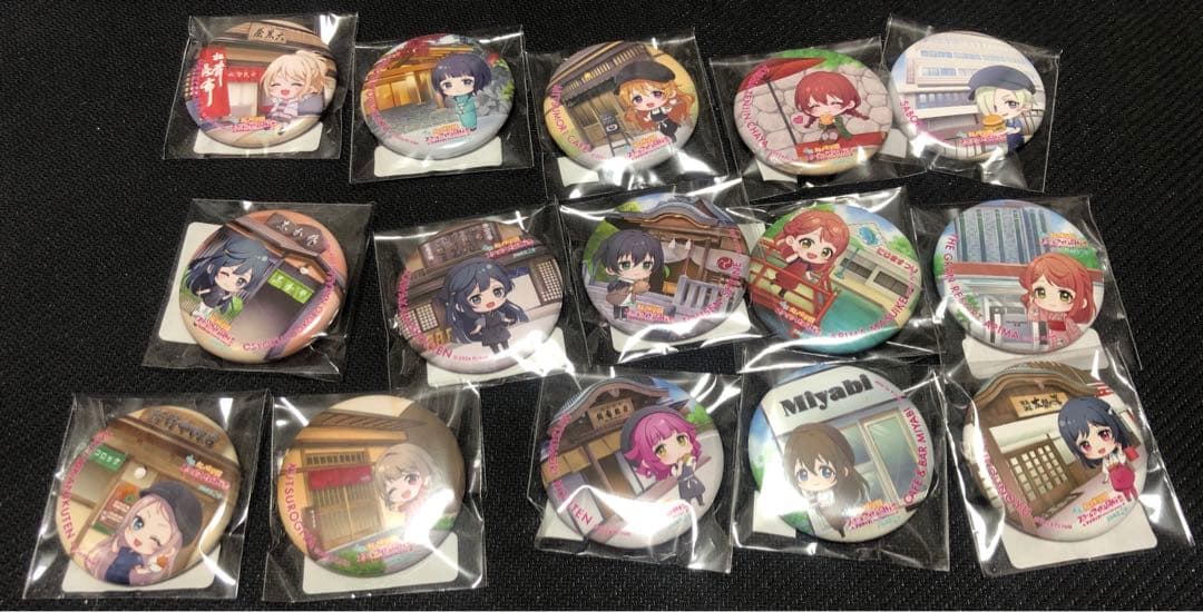 虹ヶ咲　有馬温泉　缶バッジ　コンプリート