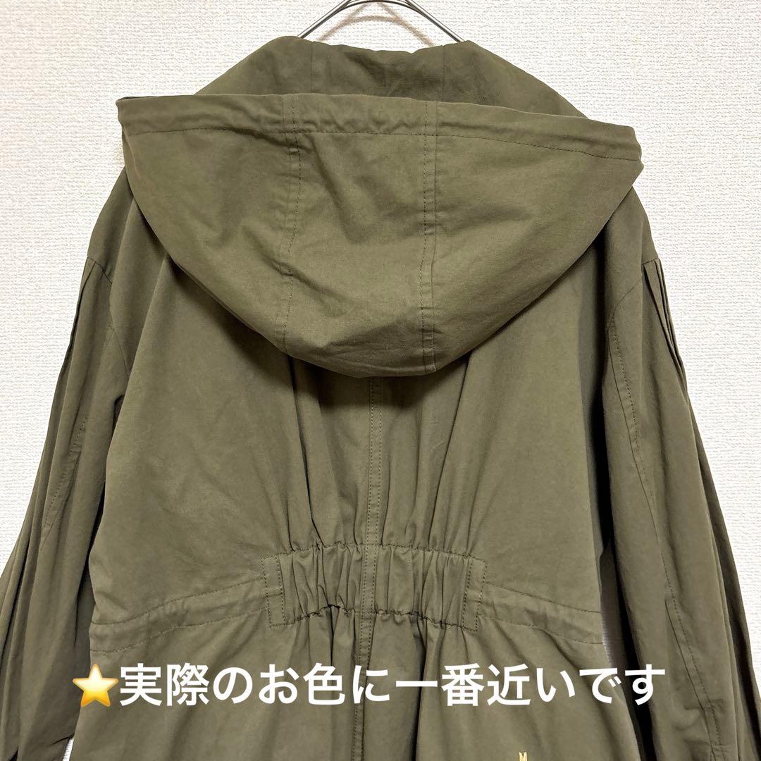 極美品✨ミューベル 【定価5.8万】モッズコート ロング 2WAY カーキ 36