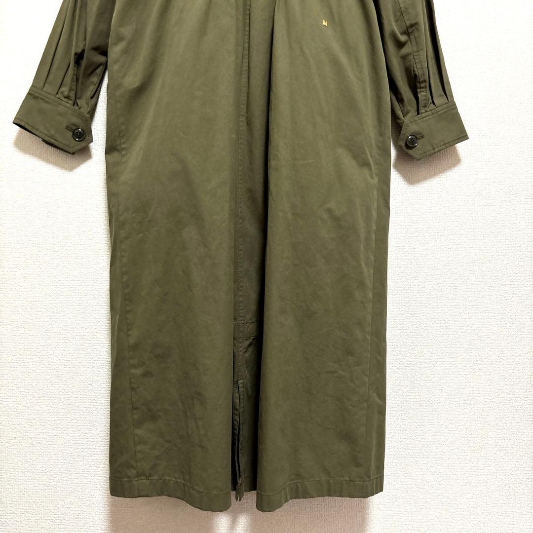 極美品✨ミューベル 【定価5.8万】モッズコート ロング 2WAY カーキ 36
