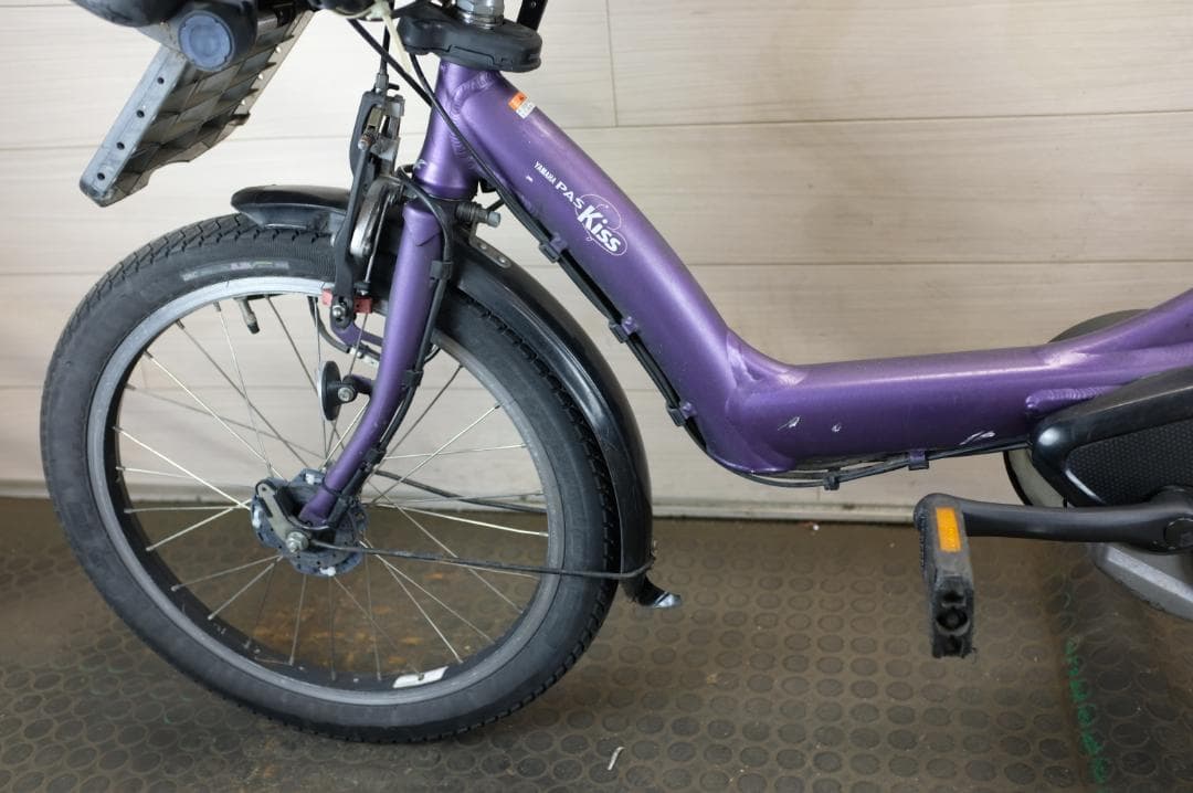 疲*！様 新基準ヤマハPAS　KISS　20インチ　3段　8.7Ah充電器あり