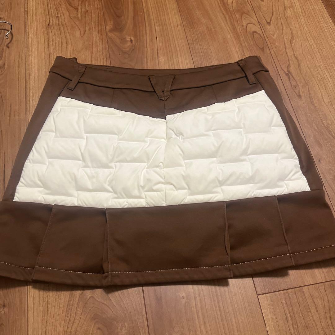 DESCENTE GOLF レディース ダウンジャケット スカート セットアップ