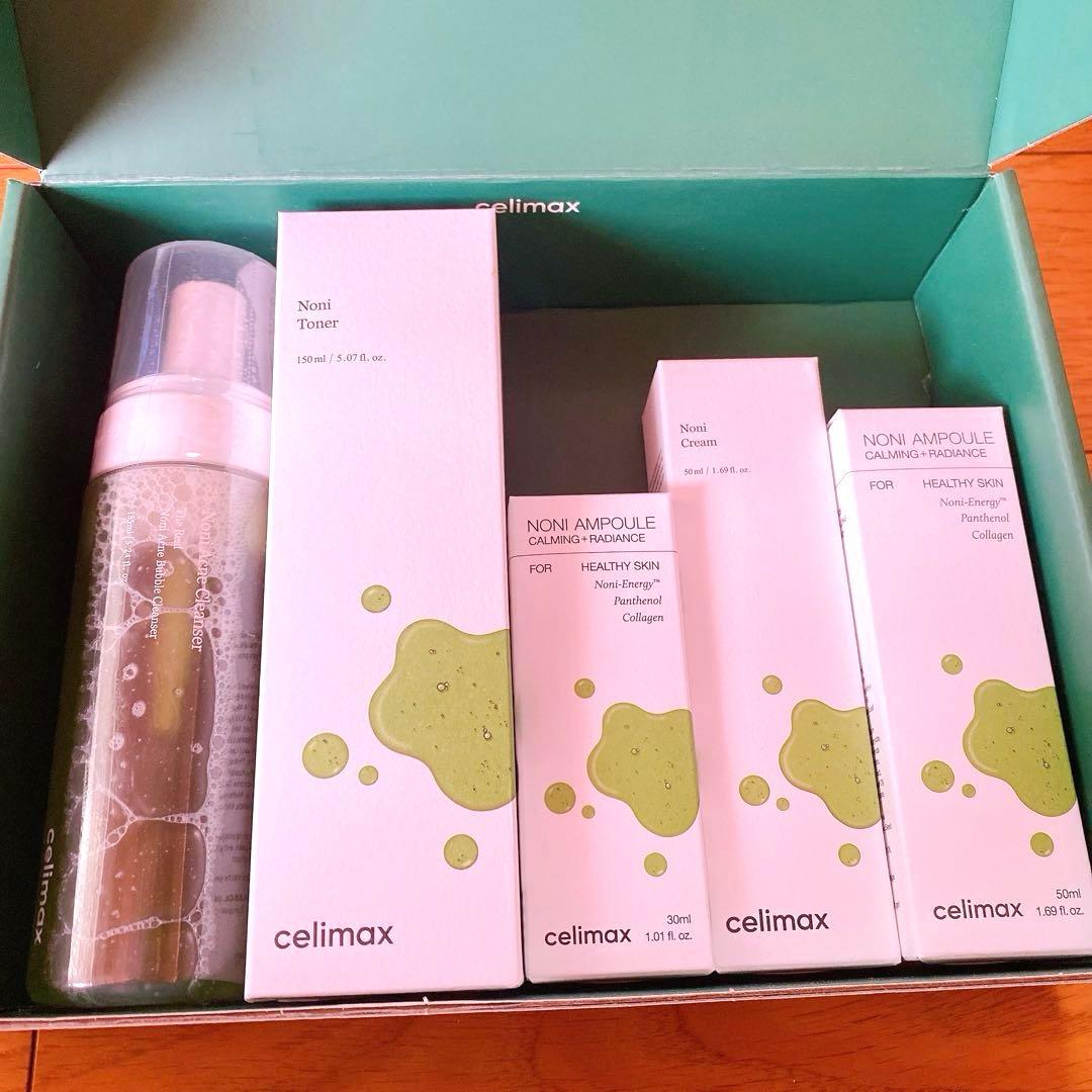 celimaxセリマックスNoniノニトナークリームアンプルクレンザー美容液韓国