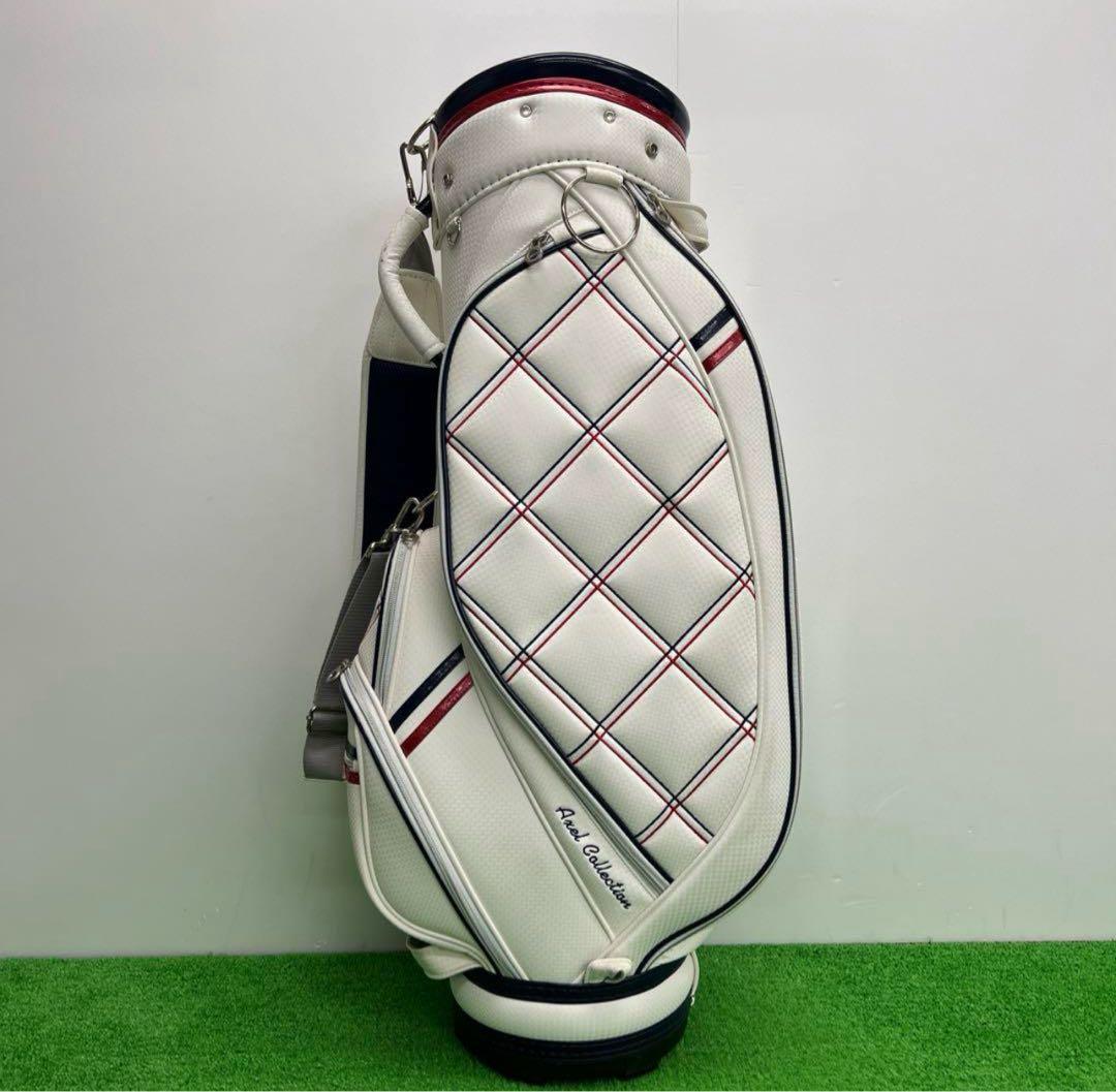 Axel collection 9インチ　ホワイト×ブルー×レッド