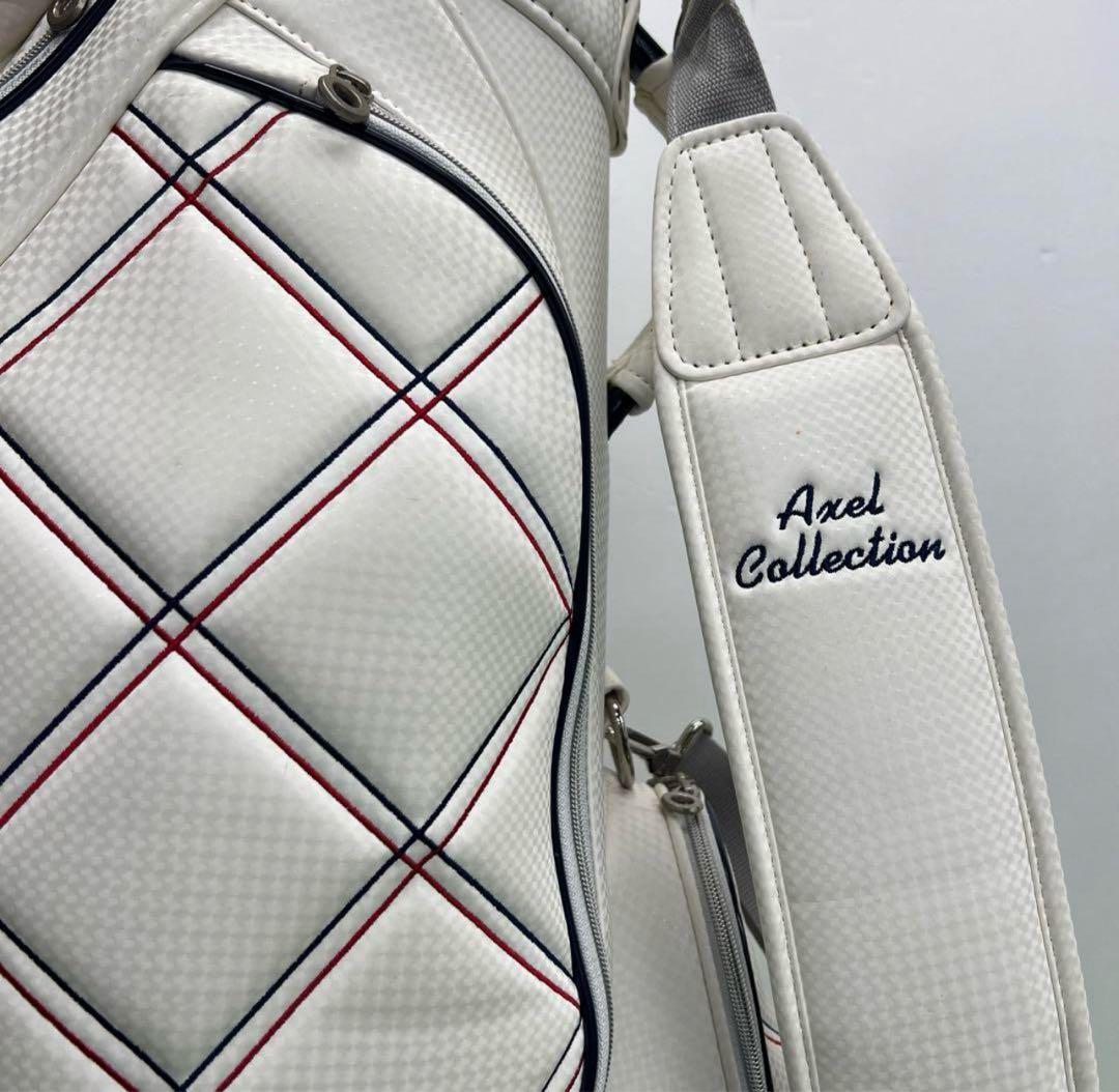 Axel collection 9インチ　ホワイト×ブルー×レッド