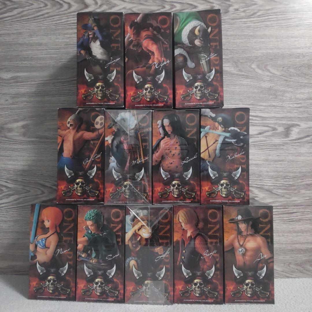 【希少】【レア】ワンピース 造形王頂上決戦フィギュア 12体セット＋おまけ2体