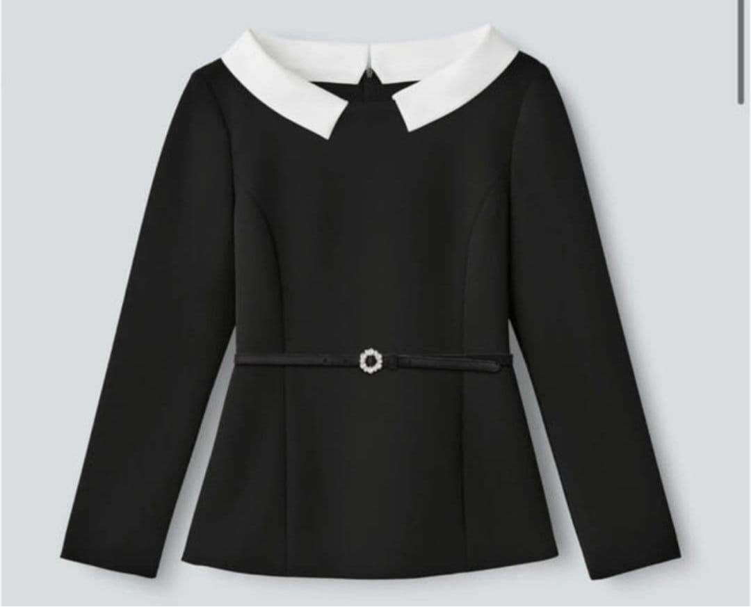 FOXEY NEWYORK トレゾール ベルト付き ブラウス 人気完売 ミタパン