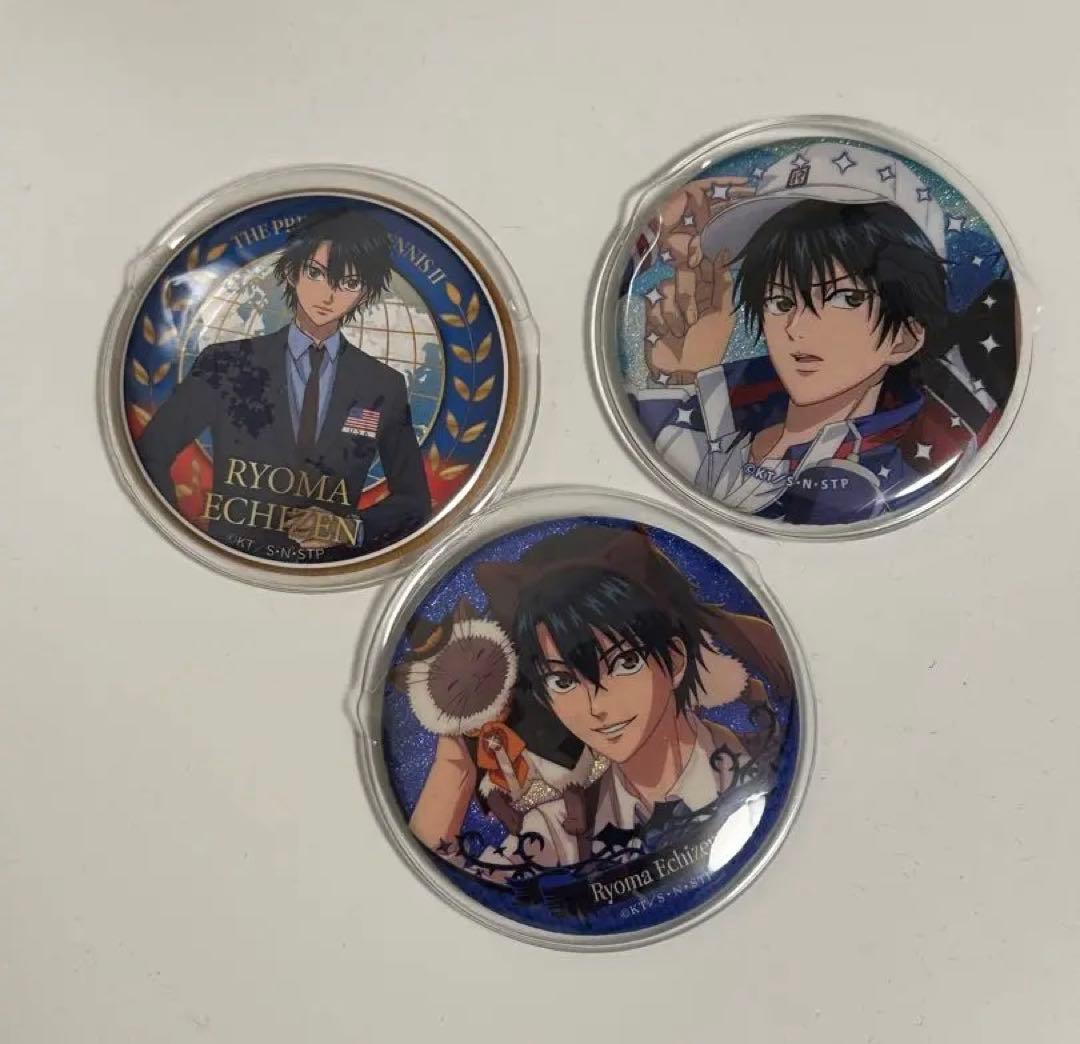 越前リョーマ　缶バッジ　ハロウィン　代表スーツ　テニスの王子様　テニプリ