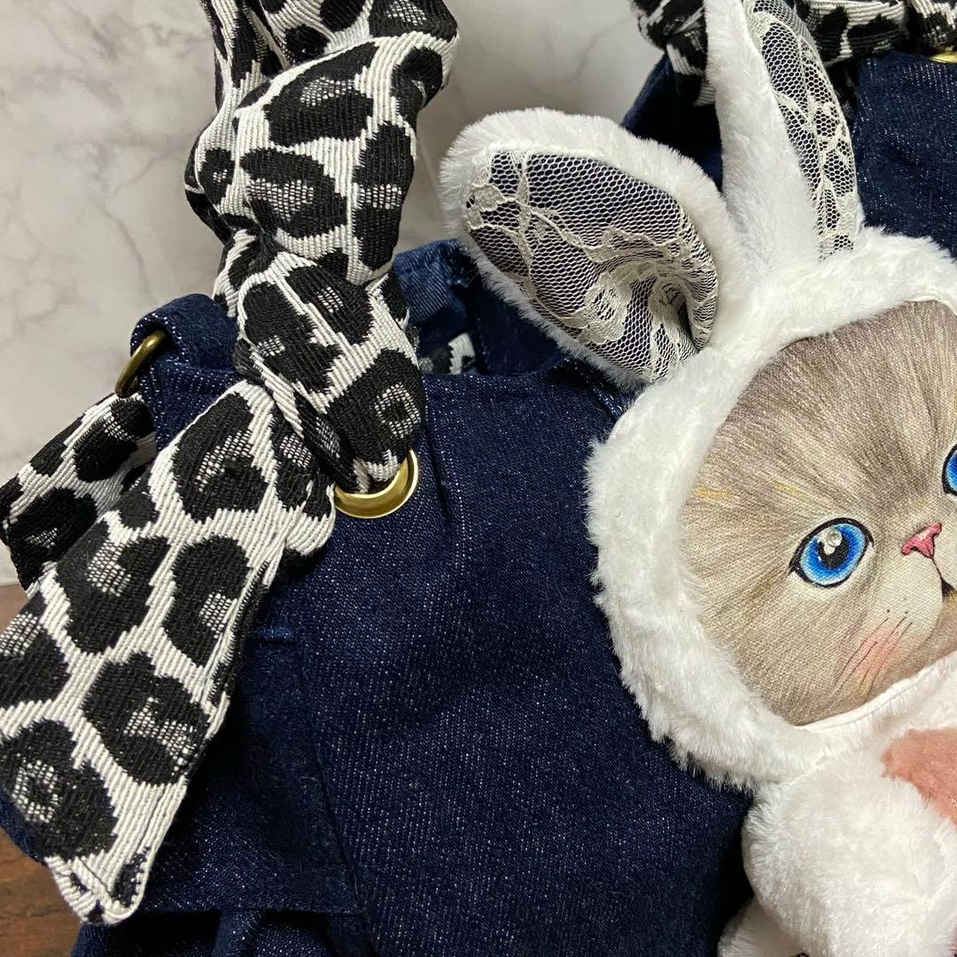 ❅*忙様 コヤンイサムチョン【デニムリメイク】フリルバッグ トートバッグ ハンド