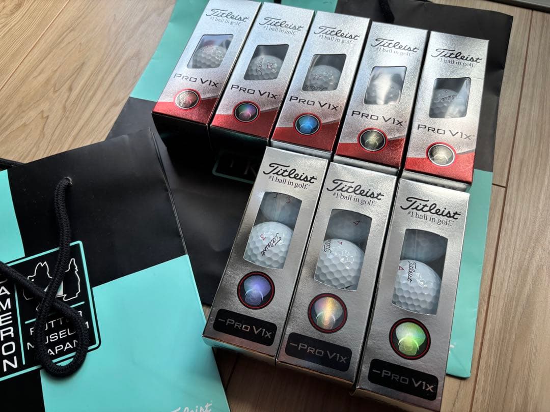新品★2ダース24球★Titleist★Pro V1x★レフトダッシュ