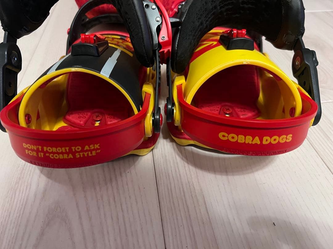 新品　希少　COBRA DOGS UNION コラボ　ビンディング　ユニオン