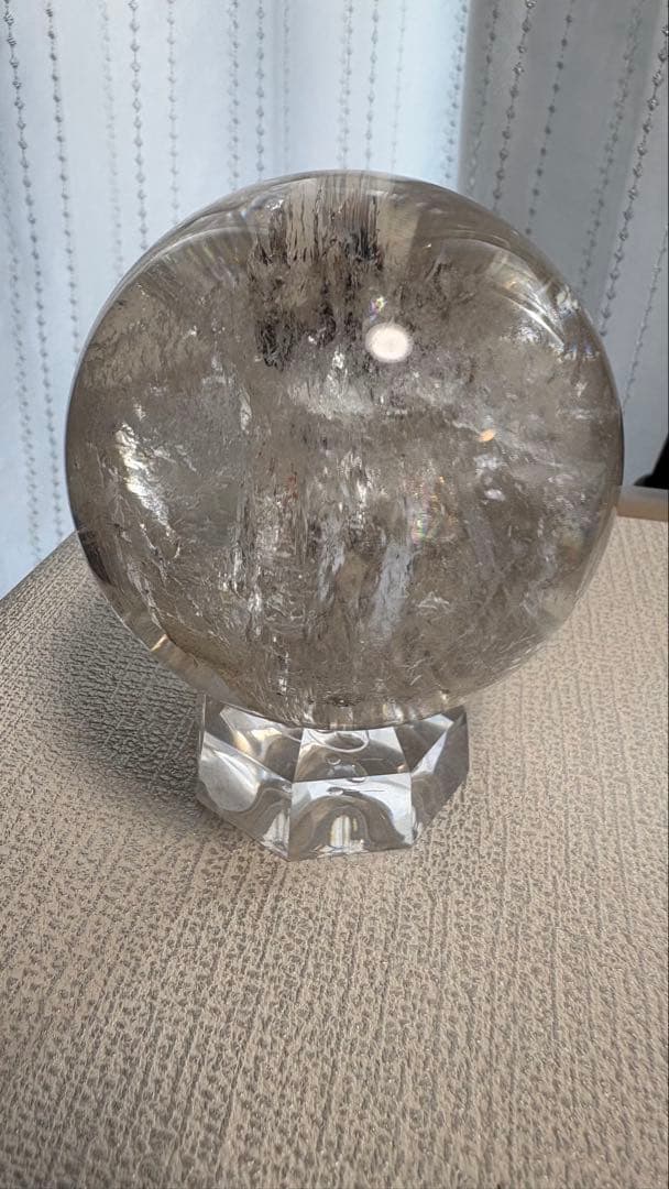 ブラジル産水晶　丸玉