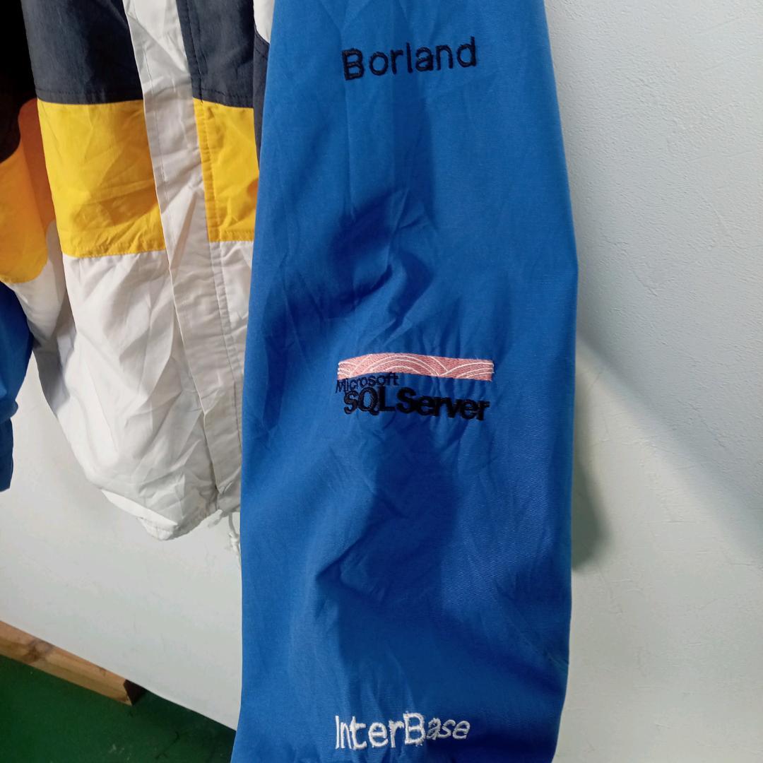 Windows ウィンドウズ　企業ロゴ ナイロンジャケット　マイクロソフト