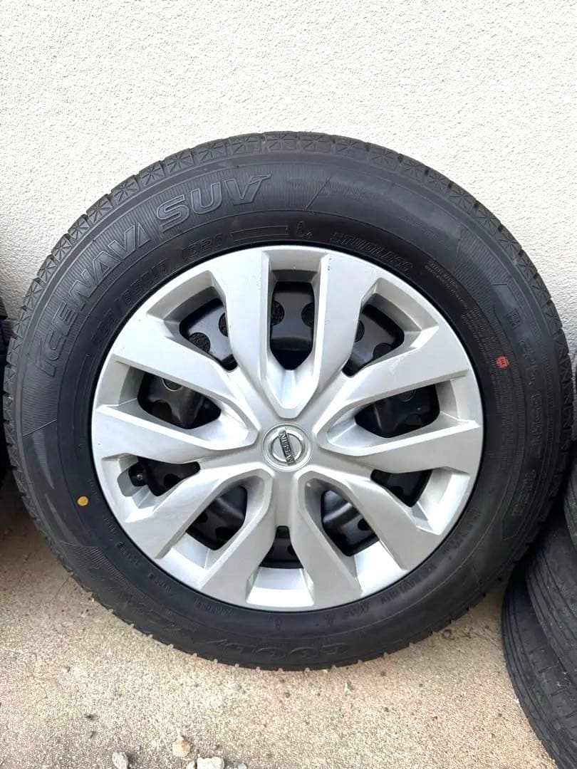 kummmchi バリ溝 日産 エクストレイル 純正 スチール