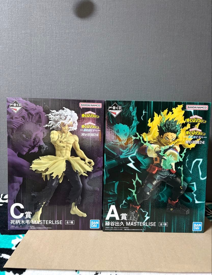 緑谷出久　a賞　死柄木弔　c賞　一番くじ　フィギュア　更に向こうへ