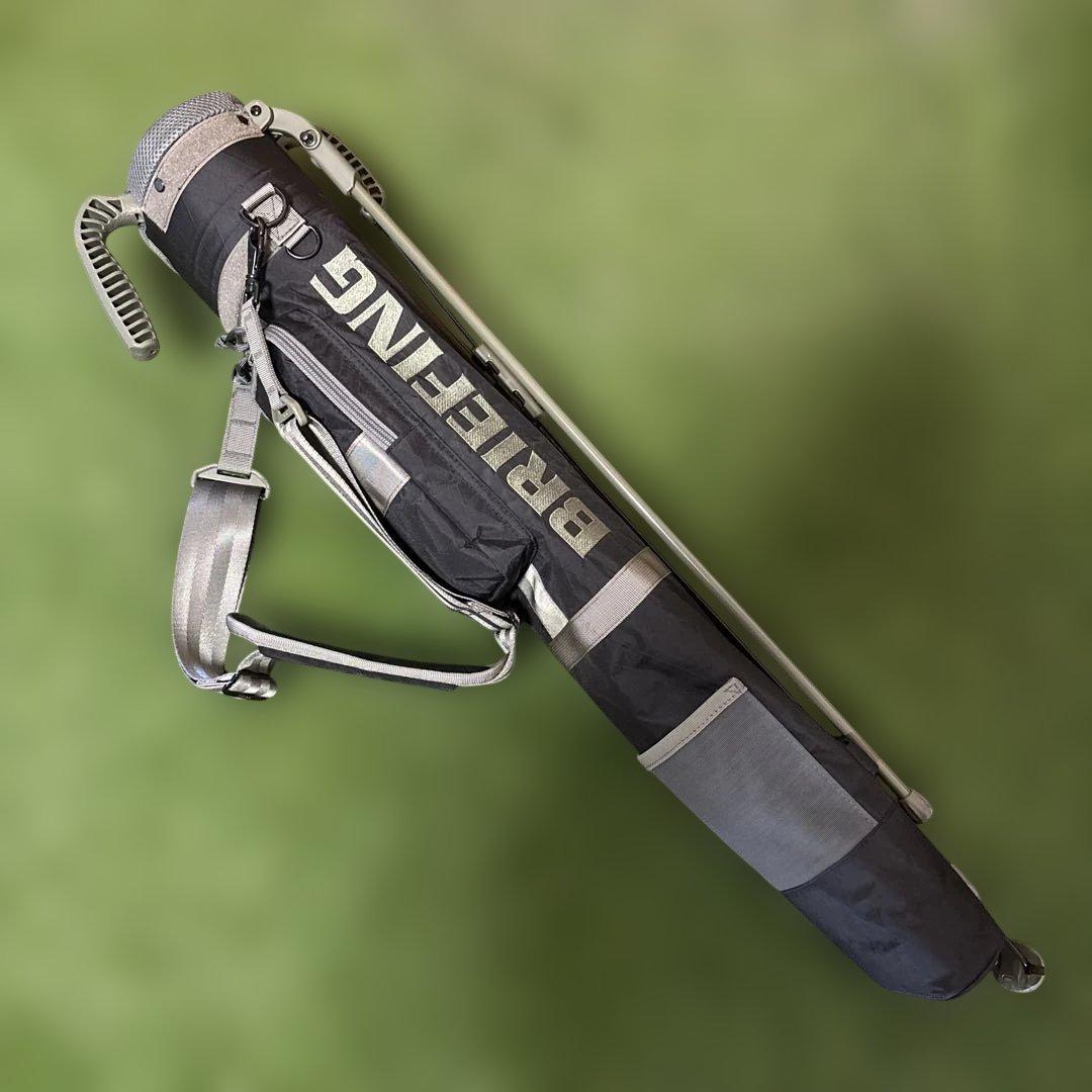 ブリーフィング 限定ウルフグレー キャディバック セルフスタンドバック