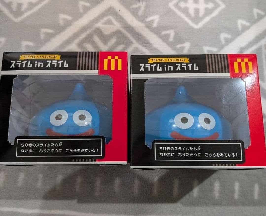 マクドナルド　ドラゴンクエスト　スライムマトリョーシカ2個セット