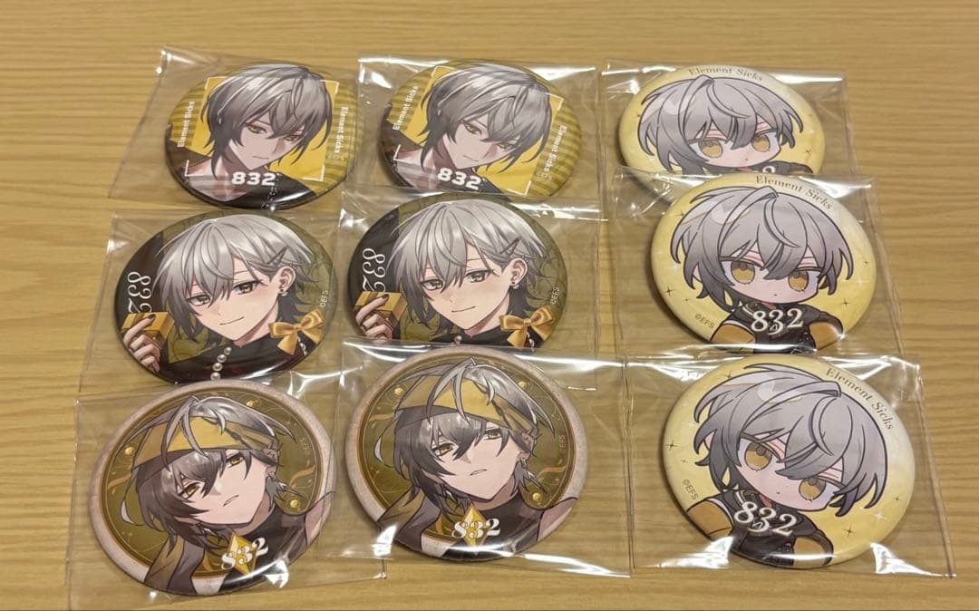 Element sicks 832 缶バッジ まとめ売り