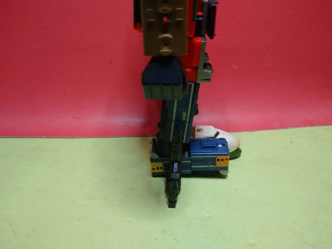 ライデンではありません!超激レア30年物中古品タカラ ダイアクロン トレインロボ