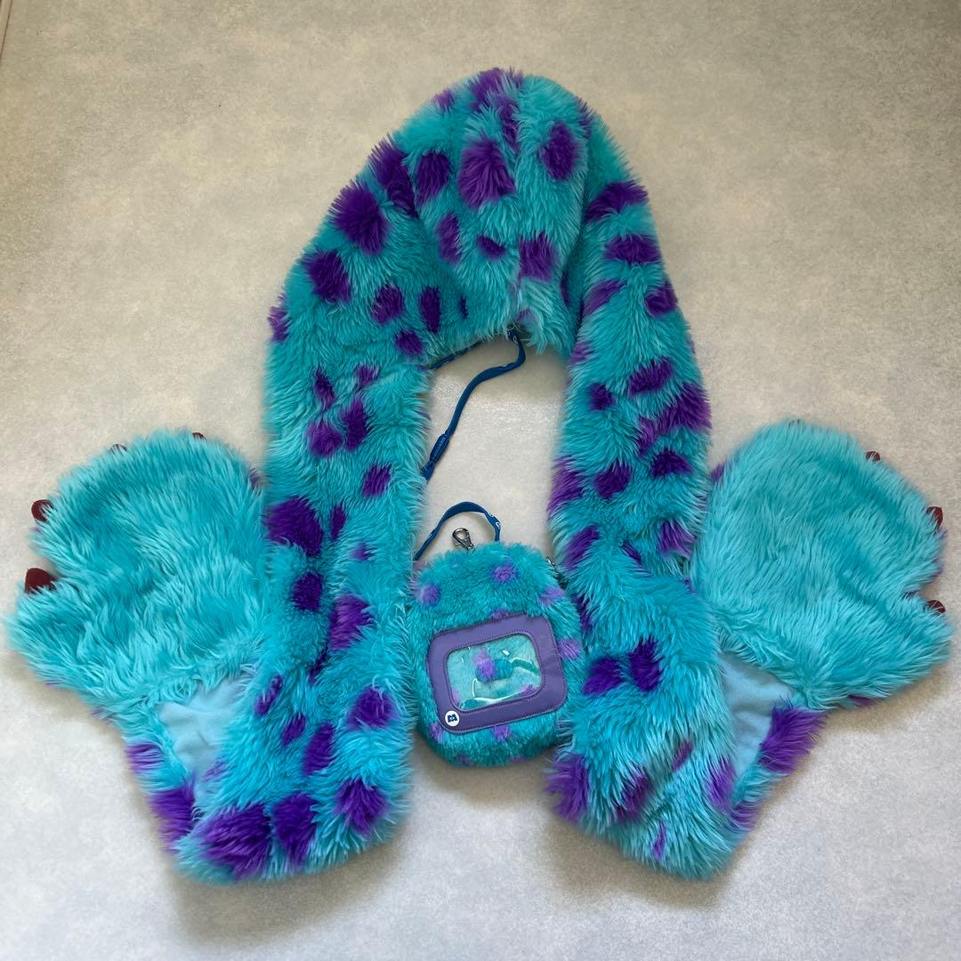 ディズニー　サリー　ファンキャップ　パスケース