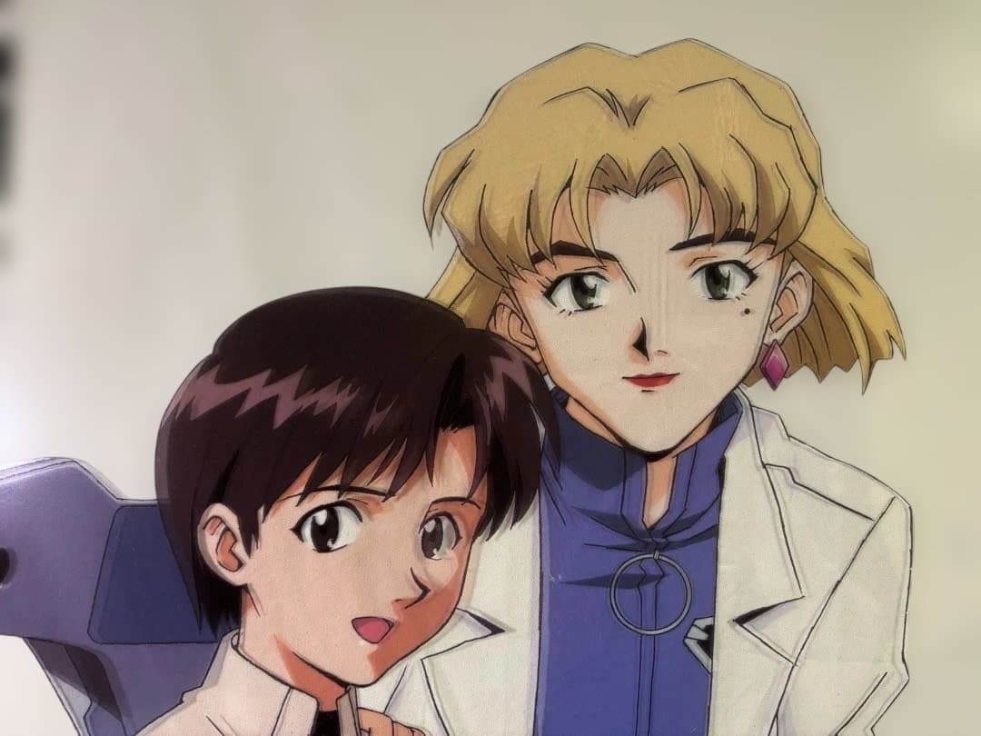 赤木リツコ 伊吹マヤ 新世紀エヴァンゲリオン B2 セルフィルムポスター セガ