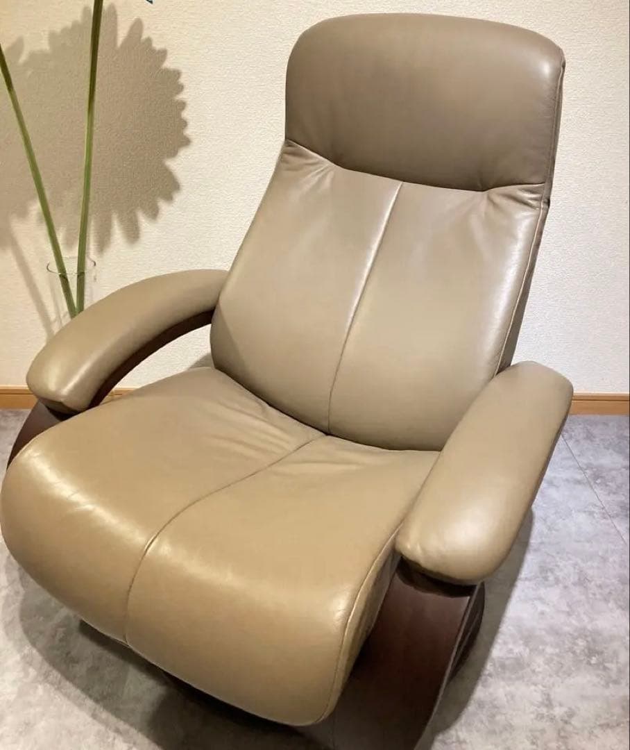 美品 シモンズ ソファ Fjords Uno 限定ソフトレザー